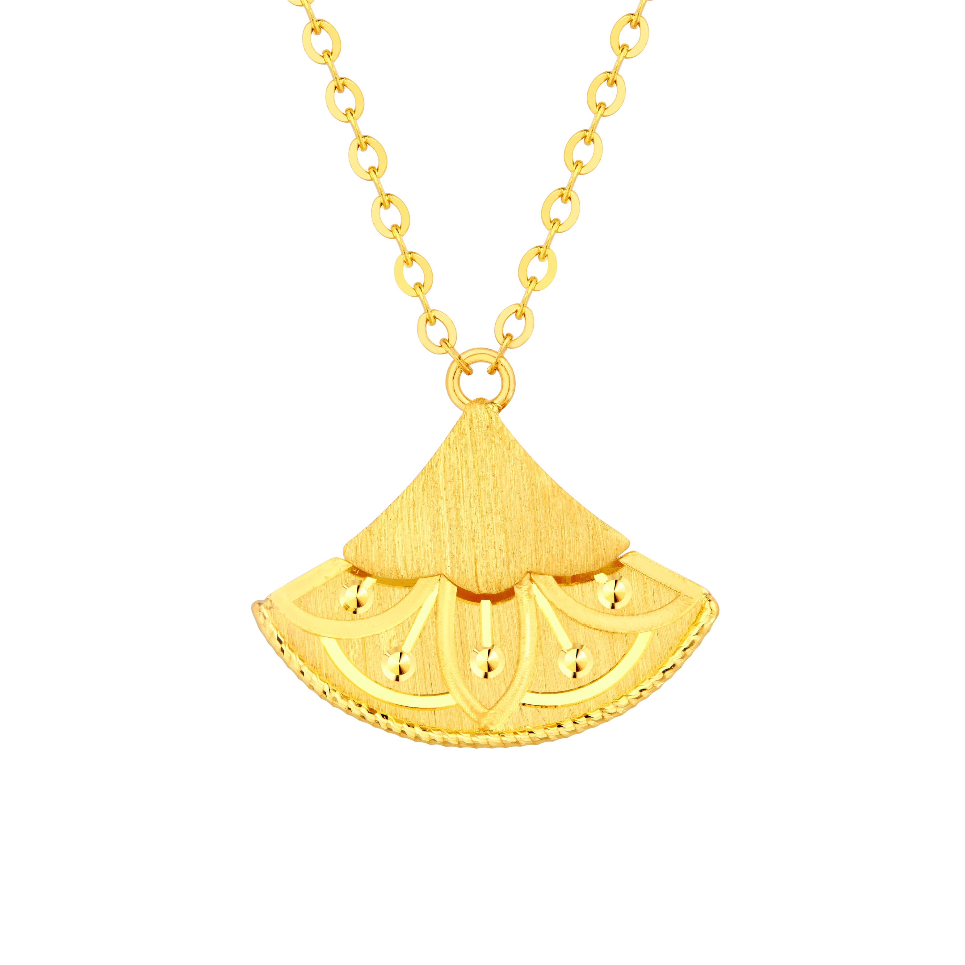 “Lucky Secret” Gold Necklace