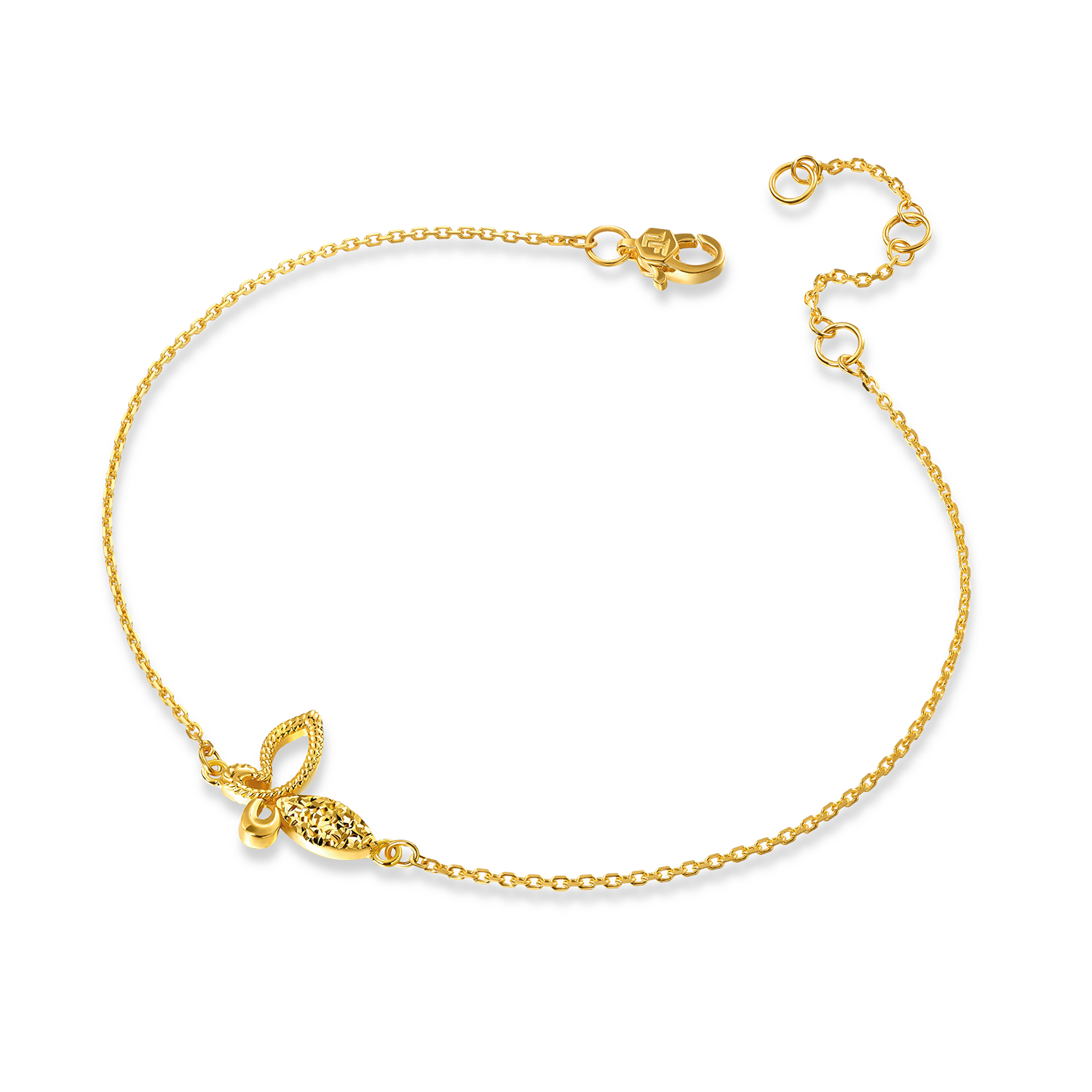 Goldstyle "Dancing Butterfly" Gold Bracelet