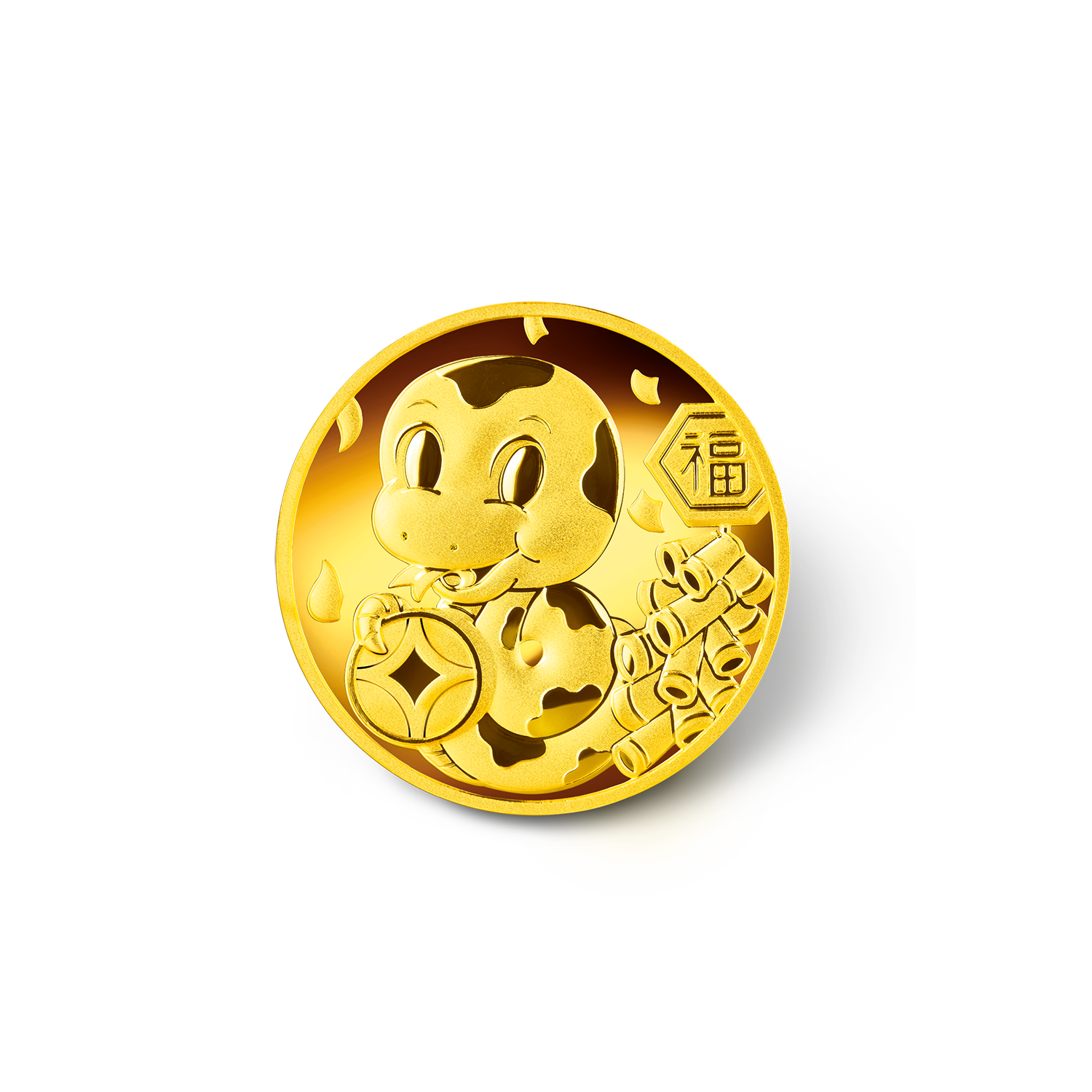 Fortune Snake Collection "Lucky Snake" Gold Coin