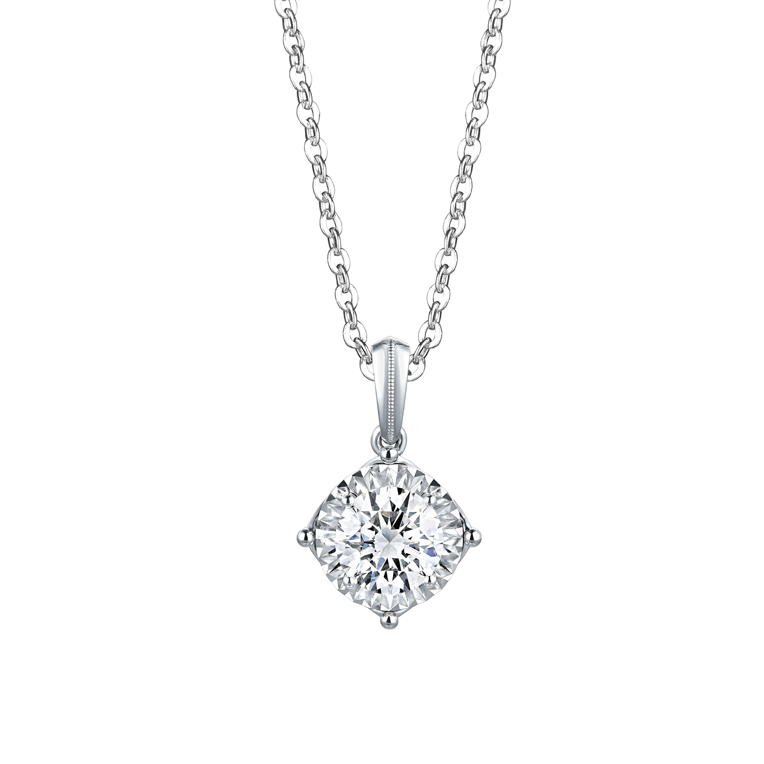 Love is Beauty X Miss Hong Kong 18K Gold Diamond Pendant 